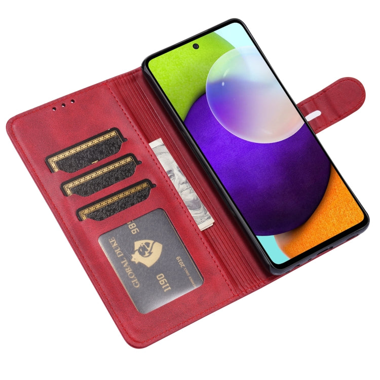 For iPhone 16 Pro Max Embossed Happy Cat Pattern Flip Leather Phone Case(Red) - iPhone 16 Pro Max Cases by PMC TechLife | Online Shopping South Africa | PMC TechLife | Buy Now Pay Later Mobicred