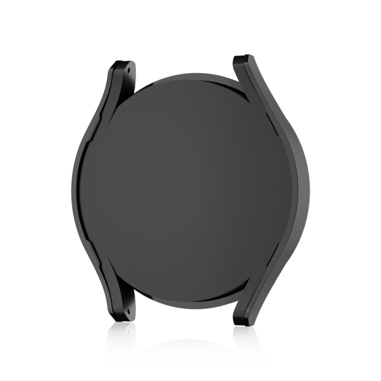 For Samsung Galaxy Watch 6 44mm Diamond Hollow PC Watch Protective Case(Black) - Watch Cases by PMC TechLife | Online Shopping South Africa | PMC TechLife