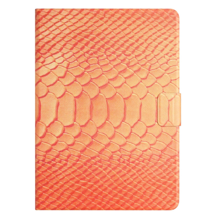 For Amazon Kindle Fire Max 11 Crocodile Texture Smart Leather Tablet Case(Orange) - Amazon by PMC TechLife | Online Shopping South Africa | PMC TechLife | Buy Now Pay Later Mobicred