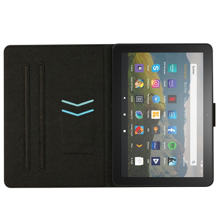 For Amazon Kindle Fire Max 11 Solid Color Stitching Smart Leather Tablet Case(Green) - Amazon by PMC TechLife | Online Shopping South Africa | PMC TechLife | Buy Now Pay Later Mobicred
