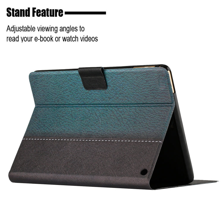 For Amazon Kindle Fire Max 11 Solid Color Stitching Smart Leather Tablet Case(Green) - Amazon by PMC TechLife | Online Shopping South Africa | PMC TechLife | Buy Now Pay Later Mobicred