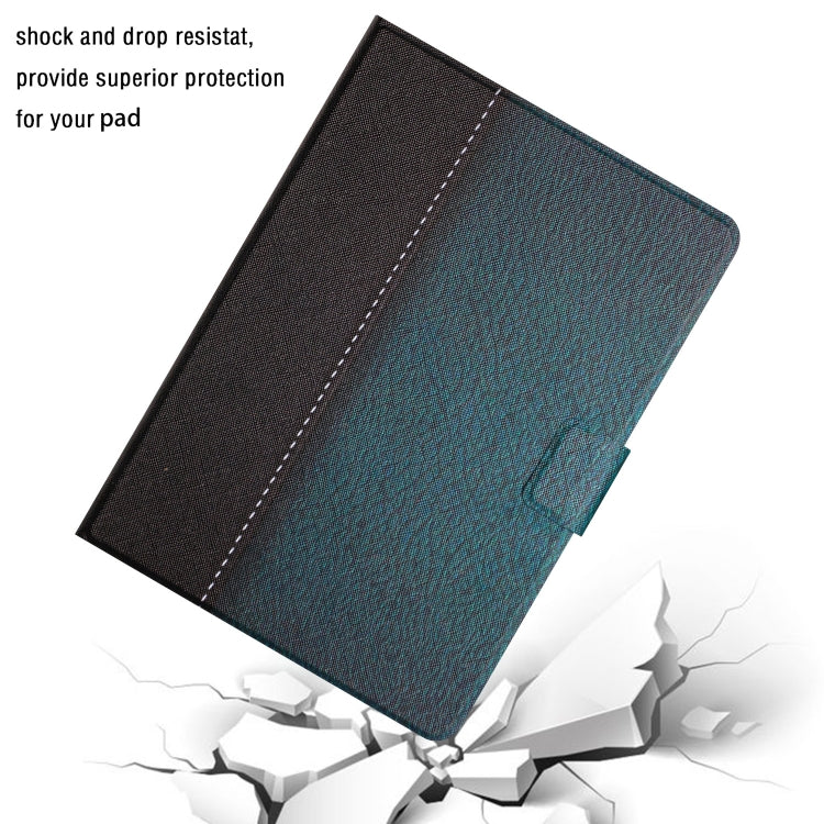 For Amazon Kindle Fire Max 11 Solid Color Stitching Smart Leather Tablet Case(Green) - Amazon by PMC TechLife | Online Shopping South Africa | PMC TechLife | Buy Now Pay Later Mobicred