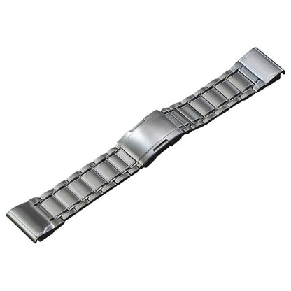 For Garmin Forerunner 965/955/945/935 22mm Quick Release Five Bead Titanium Steel Watch Band(Silver) - Watch Bands by PMC Jewellery | Online Shopping South Africa | PMC Jewellery