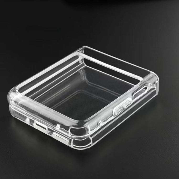 For Motorola Razr 40 Ultra Transparent TPU Hinge Shockproof Protective Phone Case - free shipping - PMC TechLife - Order now!