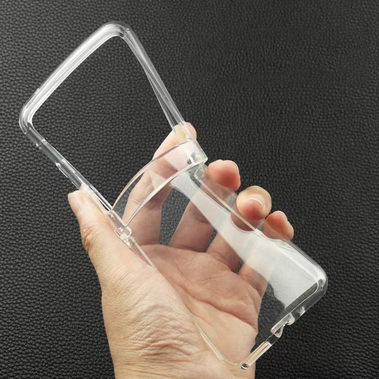 For Motorola Razr 40 Ultra Transparent TPU Hinge Shockproof Protective Phone Case - free shipping - PMC TechLife - Order now!