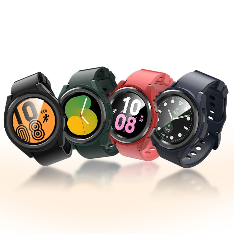 For Samsung Galaxy Watch 6 Classic 47mm Half-inclusive PC Watch Protective Case(Midnight Blue) - Watch Cases by PMC TechLife | Online Shopping South Africa | PMC TechLife