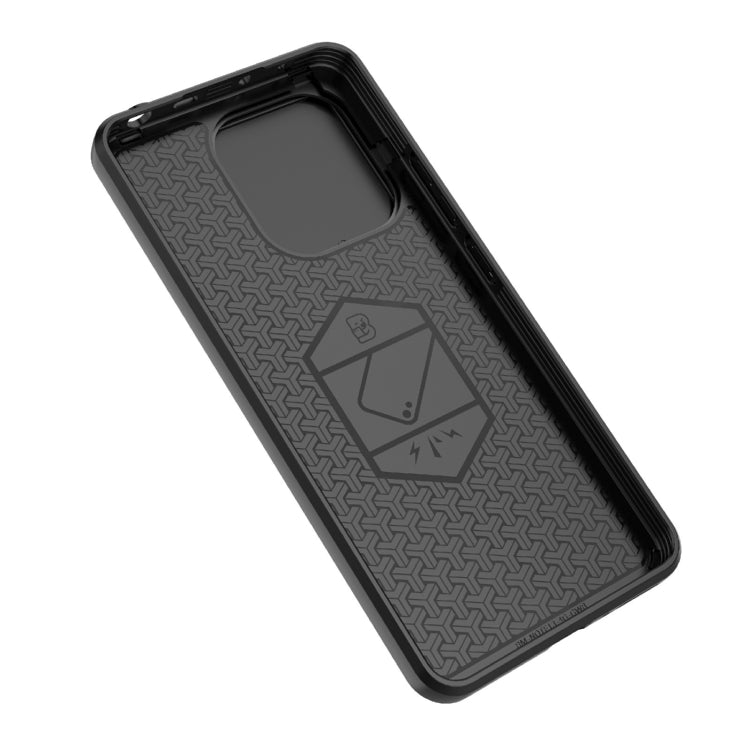 For Xiaomi Redmi Note 13 4G Global Sliding Camshield TPU + PC Shockproof Phone Case with Holder(Purple) - Note 13 Cases by PMC TechLife | Online Shopping South Africa | PMC TechLife | Buy Now Pay Later Mobicred