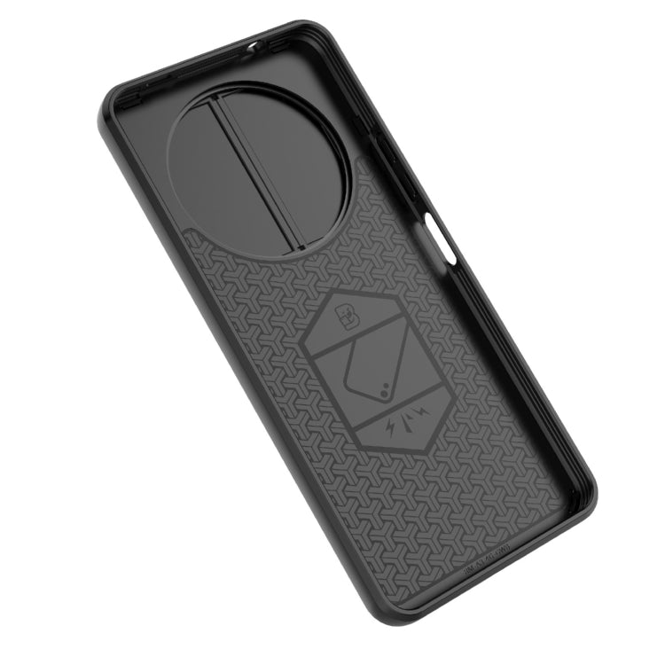 For Xiaomi Redmi A3 4G Global Sliding Camshield TPU + PC Shockproof Phone Case with Holder(Green) - Xiaomi Cases by PMC TechLife | Online Shopping South Africa | PMC TechLife | Buy Now Pay Later Mobicred