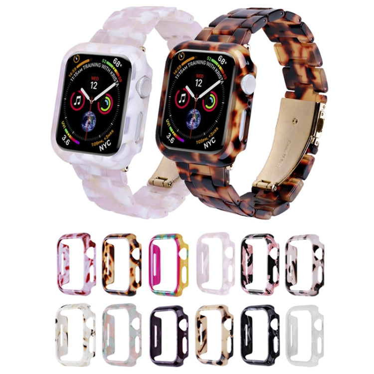 For Apple Watch Ultra 2 / Ultra 49mm Printed Resin PC Watch Case(Tortoiseshell) - Watch Cases by PMC Jewellery | Online Shopping South Africa | PMC Jewellery | Buy Now Pay Later Mobicred