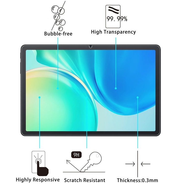 For Blackview Tab 90 WiFi 11 9H 0.3mm Explosion-proof Tempered Glass Film - free shipping - PMC TechLife - Order now!
