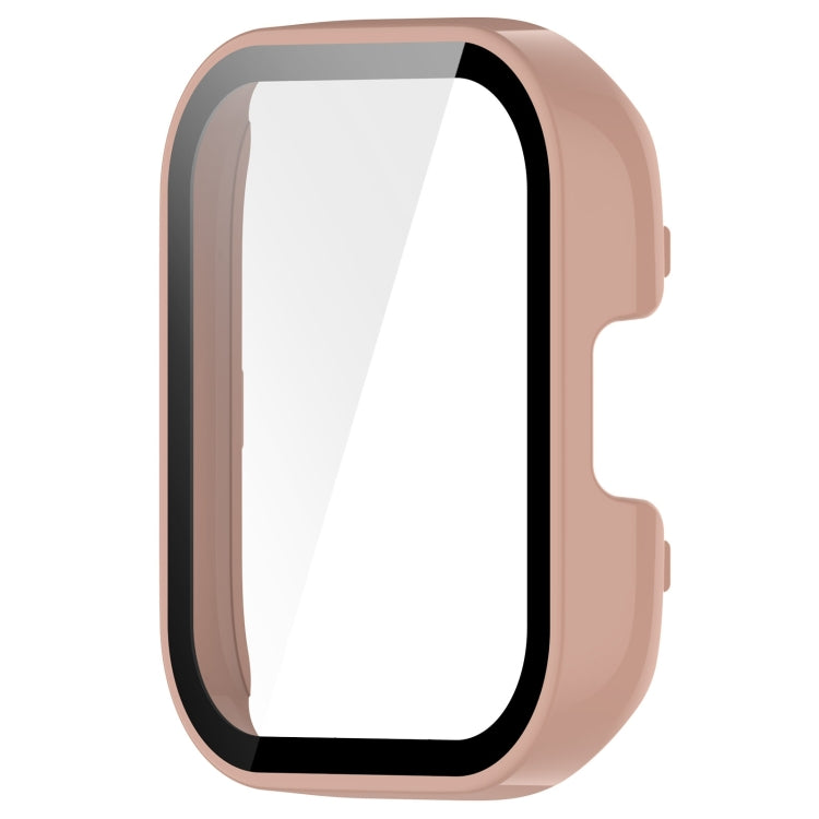 For Xiaomi Mi Watch Lite 3 PC + Tempered Film Integrated Watch Protective Case(Pink) - free shipping - PMC TechLife - Order now!