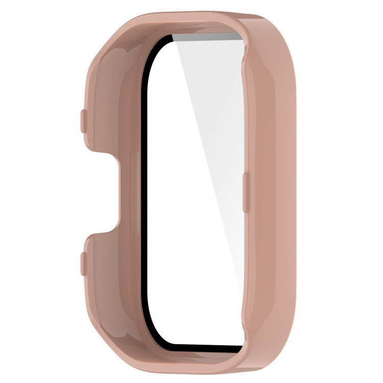 For Xiaomi Mi Watch Lite 3 PC + Tempered Film Integrated Watch Protective Case(Pink) - free shipping - PMC TechLife - Order now!