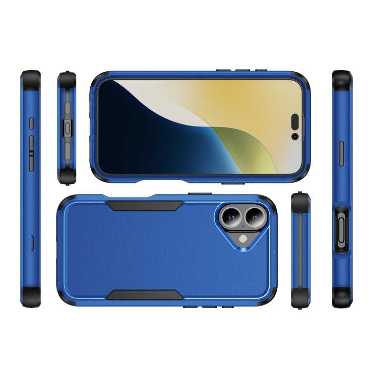 For iPhone 16 Plus Commuter Shockproof TPU + PC Phone Case(Royal Blue+Black) - iPhone 16 Plus Cases by PMC TechLife | Online Shopping South Africa | PMC TechLife | Buy Now Pay Later Mobicred