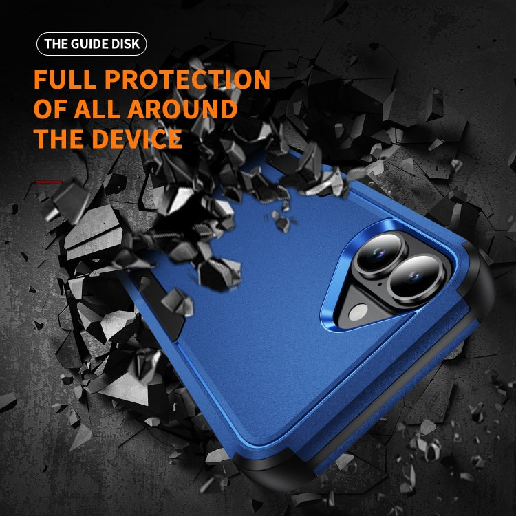 For iPhone 16 Commuter Shockproof TPU + PC Phone Case(Royal Blue+Black) - iPhone 16 Cases by PMC TechLife | Online Shopping South Africa | PMC TechLife | Buy Now Pay Later Mobicred