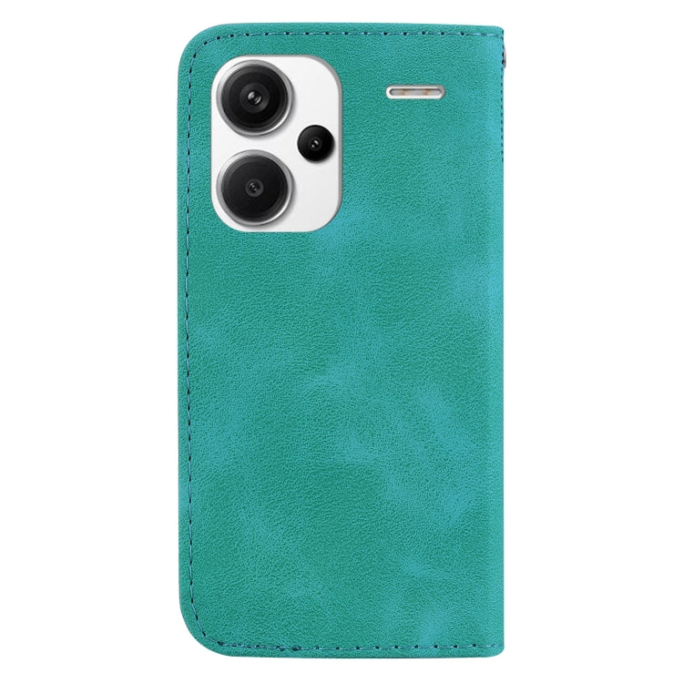 For Xiaomi Redmi Note 13 Pro+ 5G 7-shaped Embossed Leather Phone Case(Green) - Note 13 Pro+ Cases by PMC TechLife | Online Shopping South Africa | PMC TechLife | Buy Now Pay Later Mobicred