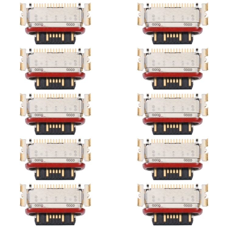 For Xiaomi Redmi K60 10 PCS Charging Port Connector - Tail Connector by PMC Jewellery | Online Shopping South Africa | PMC Jewellery | Buy Now Pay Later Mobicred