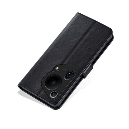 For Huawei Pura 70 Ultra AZNS Sheepskin Texture Flip Leather Phone Case(Black) - Huawei Cases by AZNS | Online Shopping South Africa | PMC Jewellery | Buy Now Pay Later Mobicred