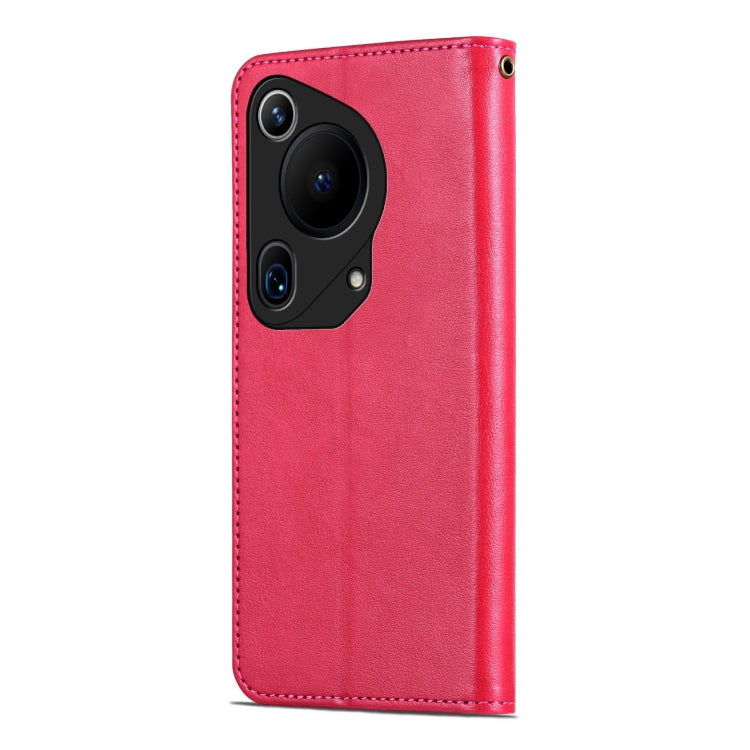 For Huawei Pura 70 Ultra AZNS Sheepskin Texture Flip Leather Phone Case(Red) - Huawei Cases by AZNS | Online Shopping South Africa | PMC Jewellery | Buy Now Pay Later Mobicred