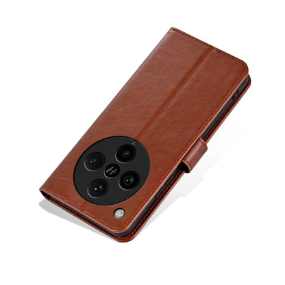 For OPPO Find X8 Pro AZNS Sheepskin Texture Flip Leather Phone Case(Brown) - Find X8 Pro Cases by AZNS | Online Shopping South Africa | PMC Jewellery | Buy Now Pay Later Mobicred