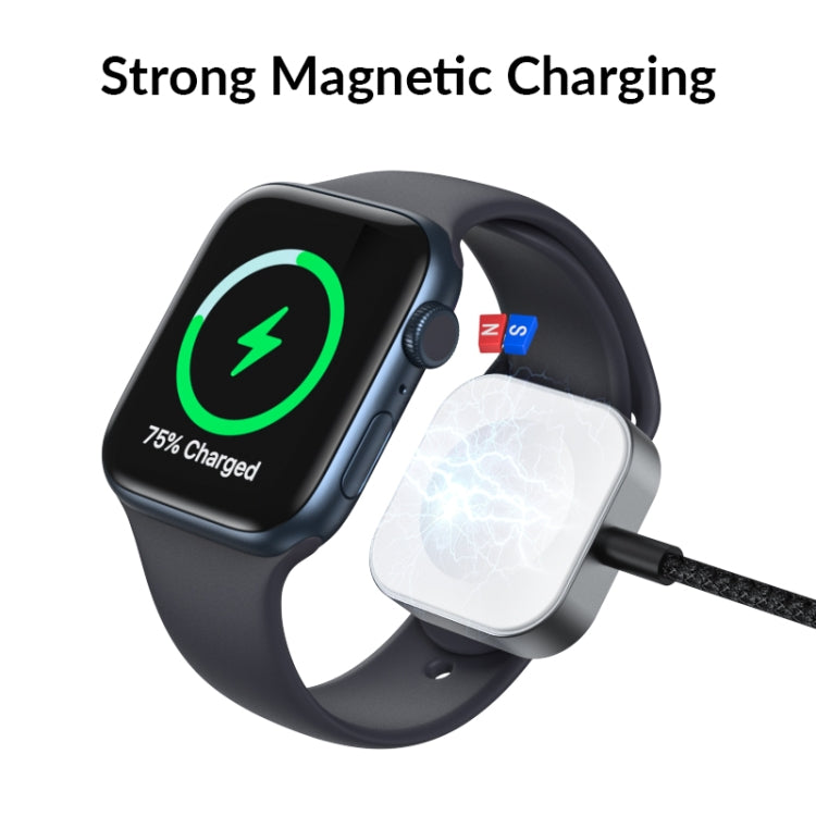 For Apple Watch USB Interface Magnetic Charger(Black) - free shipping - PMC TechLife - Order now!