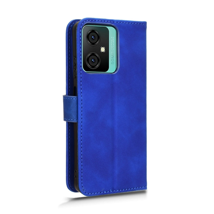 For Blackview OSCAL C70 Skin Feel Magnetic Flip Leather Phone Case(Blue) - More Brand by PMC TechLife | Online Shopping South Africa | PMC TechLife