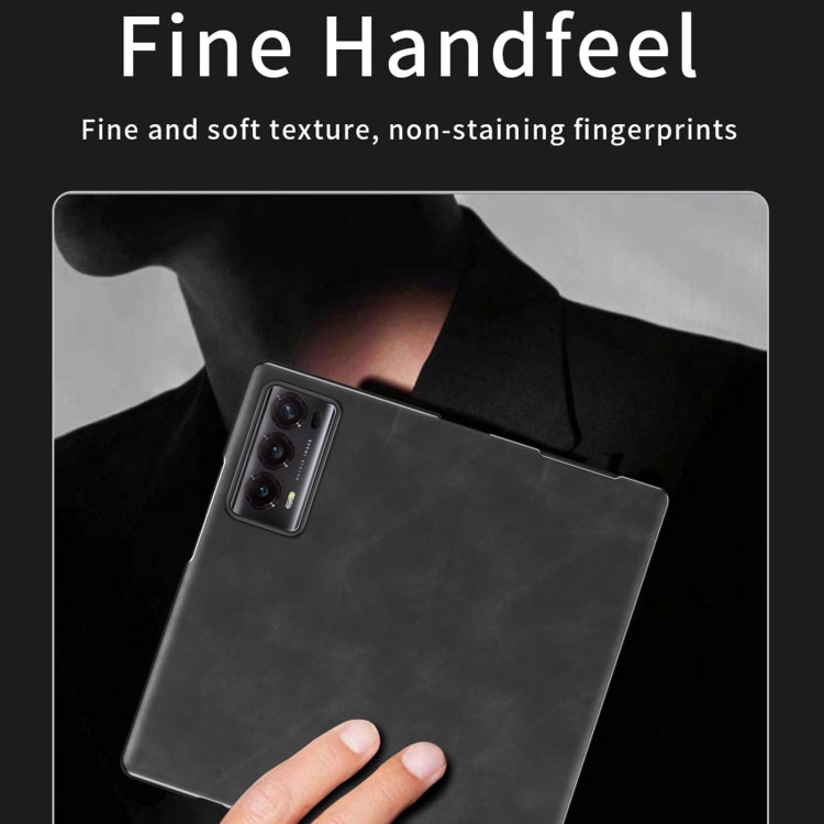 For Honor Magic V2 Celebrity Series Napa Texture Shockproof Phone Leather Case(Wine Red) - Honor Cases by PMC TechLife | Online Shopping South Africa | PMC TechLife | Buy Now Pay Later Mobicred