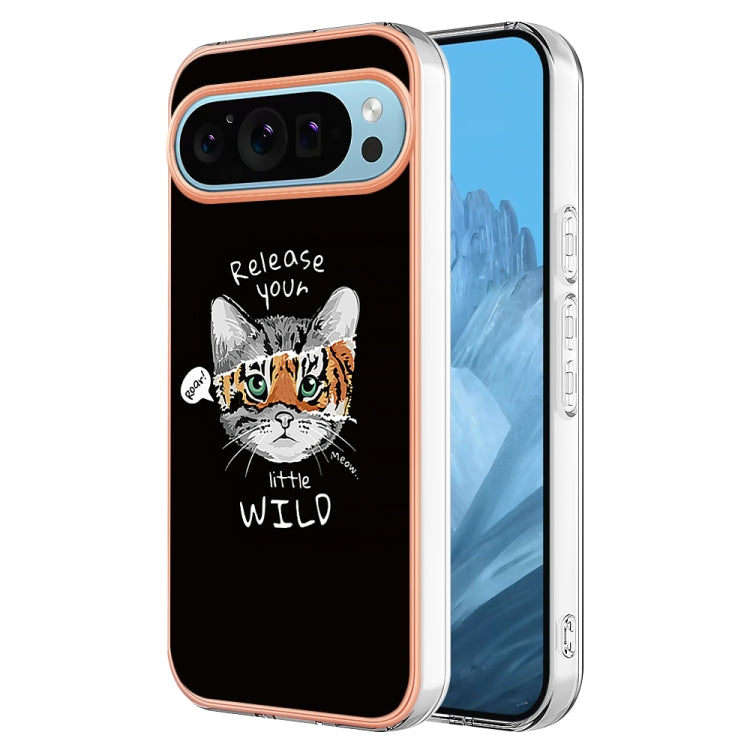 For Google Pixel 9 Pro XL Electroplating Dual-side IMD Phone Case(Natural Growth) - Google Cases by PMC TechLife | Online Shopping South Africa | PMC TechLife | Buy Now Pay Later Mobicred