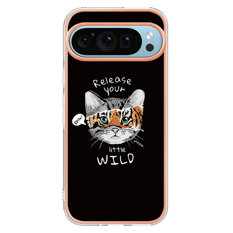 For Google Pixel 9 Pro XL Electroplating Dual-side IMD Phone Case(Natural Growth) - Google Cases by PMC TechLife | Online Shopping South Africa | PMC TechLife | Buy Now Pay Later Mobicred