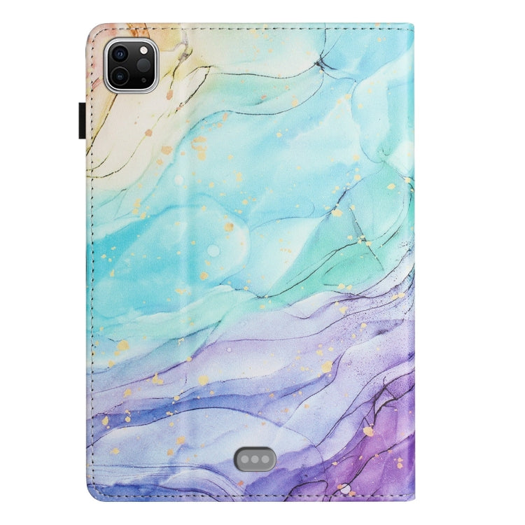 For iPad Pro 11 2024 Sewing Litchi Texture Smart Leather Tablet Case(Oil Painting) - iPad Pro 11 2024 Cases by PMC TechLife | Online Shopping South Africa | PMC TechLife | Buy Now Pay Later Mobicred