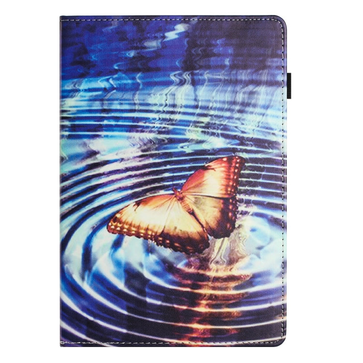 For Amazon Kindle Fire HD 8 2020 2022 Sewing Litchi Texture Smart Leather Tablet Case(Butterfly) - Amazon by PMC TechLife | Online Shopping South Africa | PMC TechLife | Buy Now Pay Later Mobicred