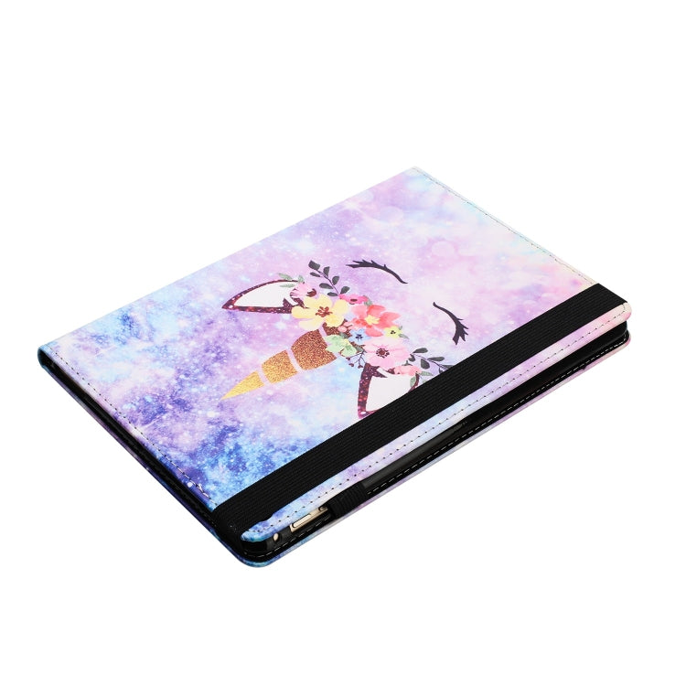 For Amazon Kindle Fire Max 11 2023 Sewing Litchi Texture Smart Leather Tablet Case(Smiling Face) - Amazon by PMC TechLife | Online Shopping South Africa | PMC TechLife | Buy Now Pay Later Mobicred
