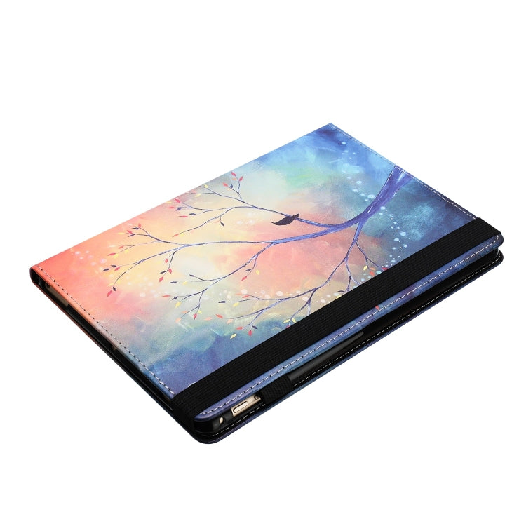 For Lenovo Tab M10 Gen 3 Sewing Litchi Texture Smart Leather Tablet Case(Oil Painting Tree) - Lenovo by PMC TechLife | Online Shopping South Africa | PMC TechLife | Buy Now Pay Later Mobicred