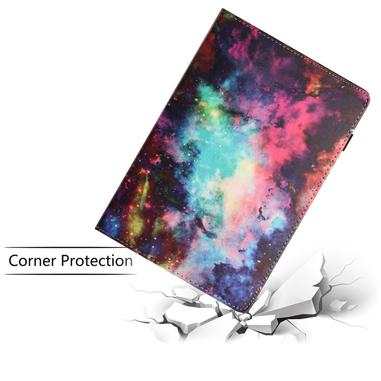 For Lenovo M10 Plus Sewing Litchi Texture Smart Leather Tablet Case(Starry Sky) - Lenovo by PMC TechLife | Online Shopping South Africa | PMC TechLife | Buy Now Pay Later Mobicred