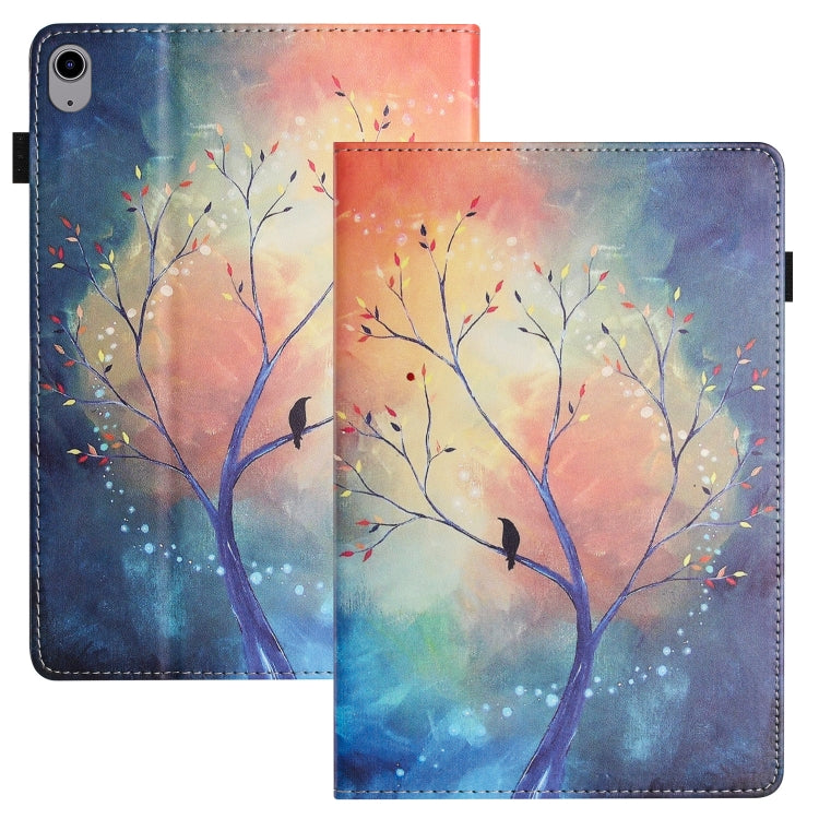 For Lenovo Tab P11 Sewing Litchi Texture Smart Leather Tablet Case(Oil Painting Tree) - Lenovo by PMC TechLife | Online Shopping South Africa | PMC TechLife | Buy Now Pay Later Mobicred