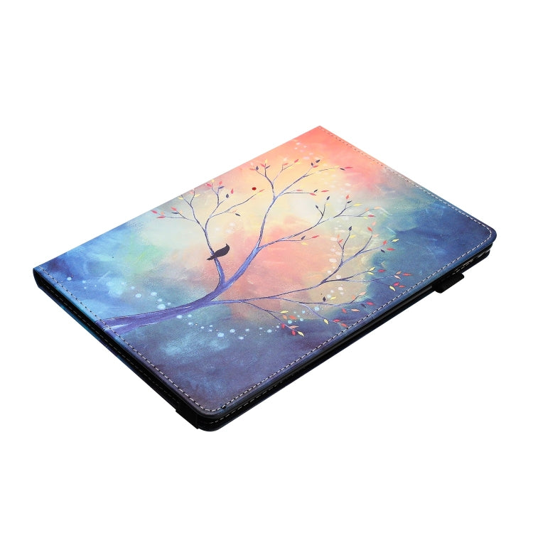 For Lenovo Tab P11 Sewing Litchi Texture Smart Leather Tablet Case(Oil Painting Tree) - Lenovo by PMC TechLife | Online Shopping South Africa | PMC TechLife | Buy Now Pay Later Mobicred