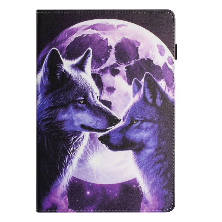 For Lenovo Tab P11 Sewing Litchi Texture Smart Leather Tablet Case(Wolf) - Lenovo by PMC TechLife | Online Shopping South Africa | PMC TechLife | Buy Now Pay Later Mobicred