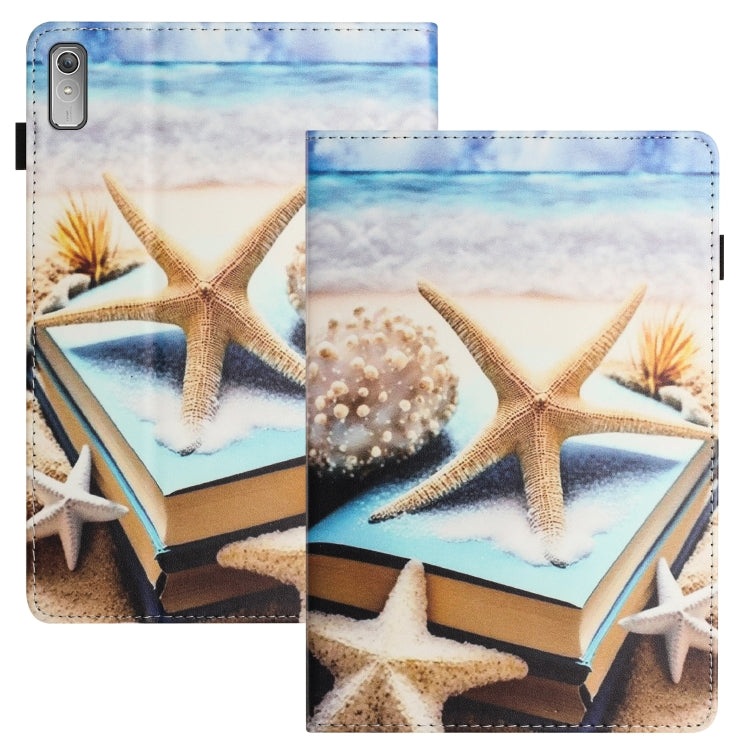 For Lenovo Tab P11 Gen 2 Sewing Litchi Texture Smart Leather Tablet Case(Starfish) - Lenovo by PMC TechLife | Online Shopping South Africa | PMC TechLife | Buy Now Pay Later Mobicred