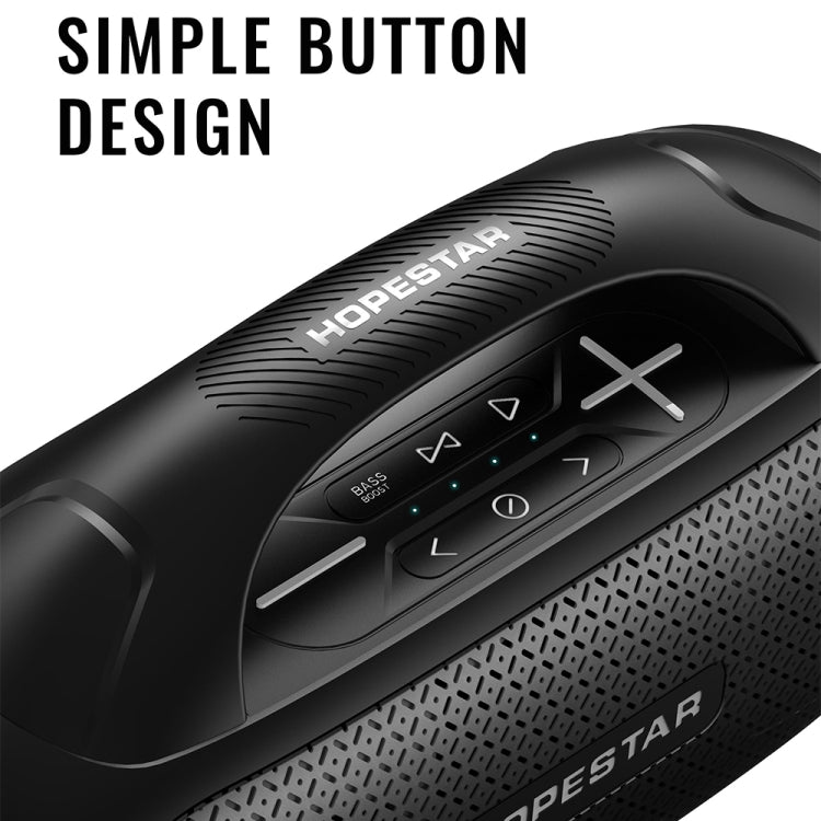 HOPESTAR A50 80W IPX6 Waterproof Portable Bluetooth Speaker Outdoor Subwoofer(Blue) - free shipping - PMC Jewellery - Order now!