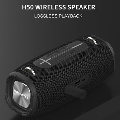 HOPESTAR H50 lPX6 Waterproof Portable Wireless Bluetooth Speaker(Red) - Desktop Speaker by HOPESTAR | Online Shopping South Africa | PMC Jewellery | Buy Now Pay Later Mobicred