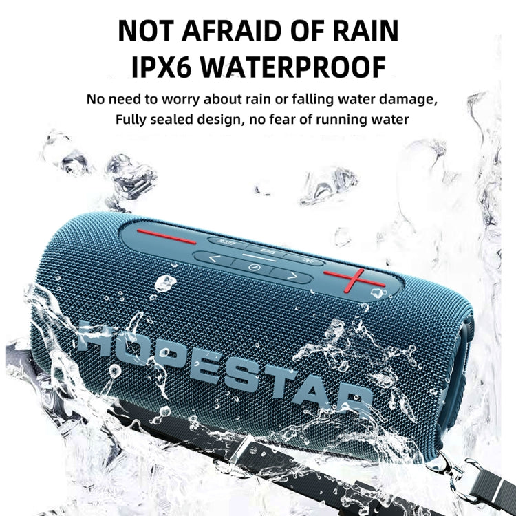 HOPESTAR P32Max 55W IPX6 Waterproof Portable Wireless Bluetooth Speaker(Blue) - free shipping - PMC Jewellery - Order now!