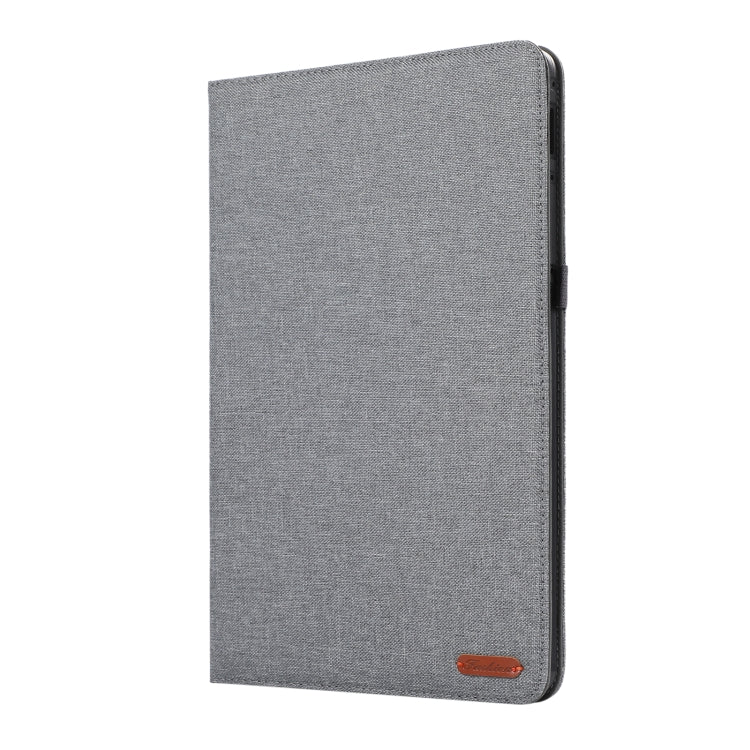 For Honor MagicPad 13 Cloth Texture Horizontal Flip PU + TPU Tablet Case(Gray) - Honor by PMC TechLife | Online Shopping South Africa | PMC TechLife | Buy Now Pay Later Mobicred