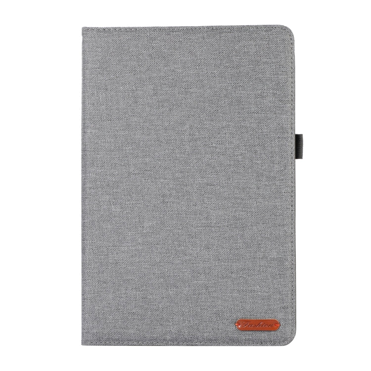 For Honor Pad GT Pro Fabric Texture Horizontal Flip Leather Tablet Case(Gray) - Honor by PMC TechLife | Online Shopping South Africa | PMC TechLife | Buy Now Pay Later Mobicred