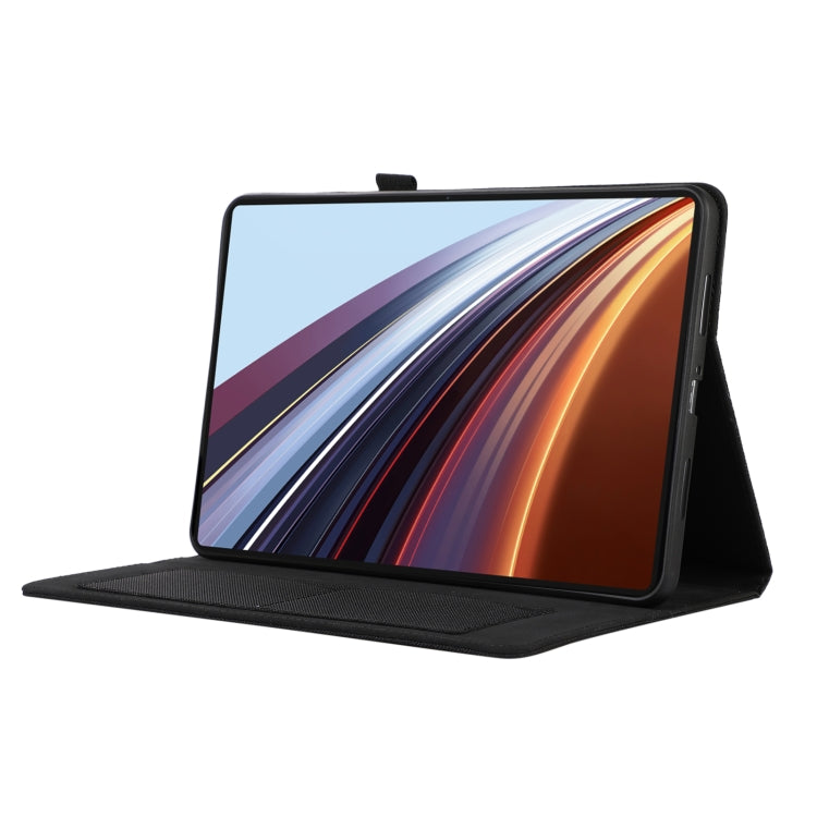 For Honor Pad GT Pro Fabric Texture Horizontal Flip Leather Tablet Case(Gray) - Honor by PMC TechLife | Online Shopping South Africa | PMC TechLife | Buy Now Pay Later Mobicred