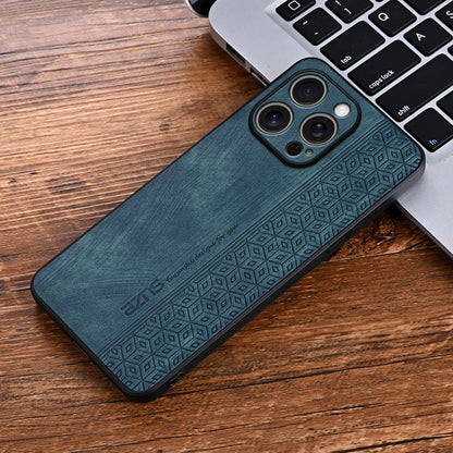 For iPhone 16 Pro AZNS 3D Embossed Skin Feel Phone Case(Dark Green) - iPhone 16 Pro Cases by AZNS | Online Shopping South Africa | PMC Jewellery | Buy Now Pay Later Mobicred