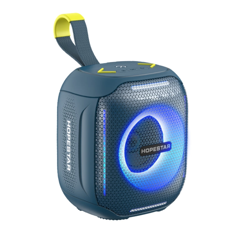 HOPESTAR Party 300mini IPX5 Waterproof Portable Bluetooth Speaker 360 Degree Stereo Outdoor Speaker(Blue) - Waterproof Speaker by HOPESTAR | Online Shopping South Africa | PMC Jewellery | Buy Now Pay Later Mobicred