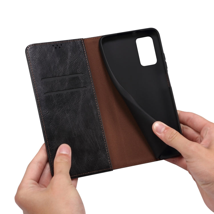 For Nothing Phone 2 Oil Wax Crazy Horse Texture Leather Phone Case(Black) - Nothing Cases by PMC TechLife | Online Shopping South Africa | PMC TechLife | Buy Now Pay Later Mobicred