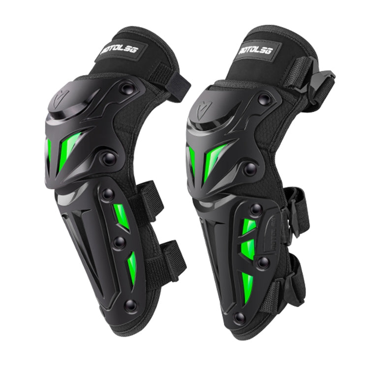 Motolsg MT-05 Motorcycle Bicycle Riding Protective Gear 2 in 1 Elbow Pads(Green) - Protective Gear by MOTOLSG | Online Shopping South Africa | PMC Jewellery | Buy Now Pay Later Mobicred