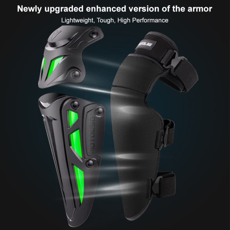 Motolsg MT-05 Motorcycle Bicycle Riding Protective Gear 2 in 1 Elbow Pads(Green) - free shipping - PMC TechLife - Order now!