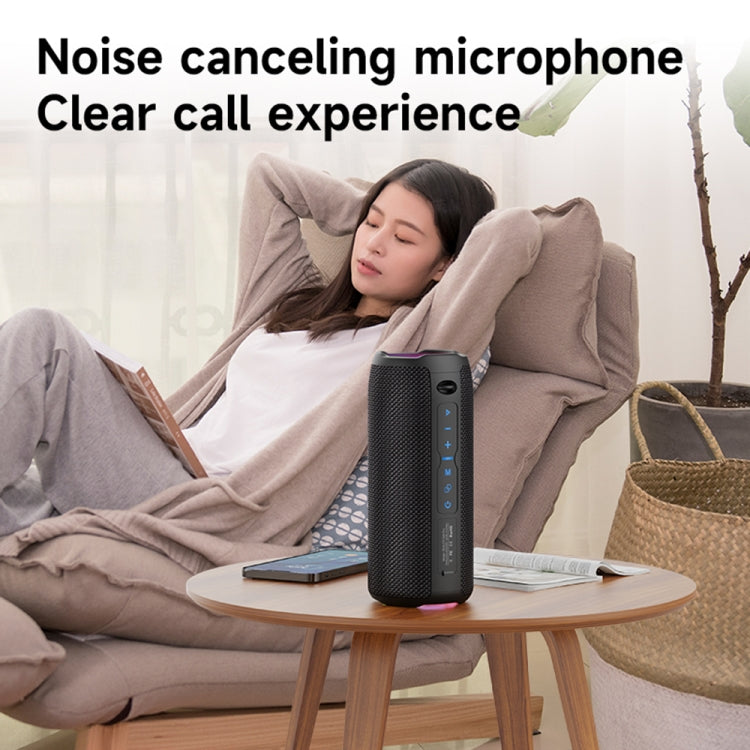 Zealot S49 Pro 20W Outdoor Portable Wireless Bluetooth Speaker with RGB Light(Black) - free shipping - PMC Jewellery - Order now!