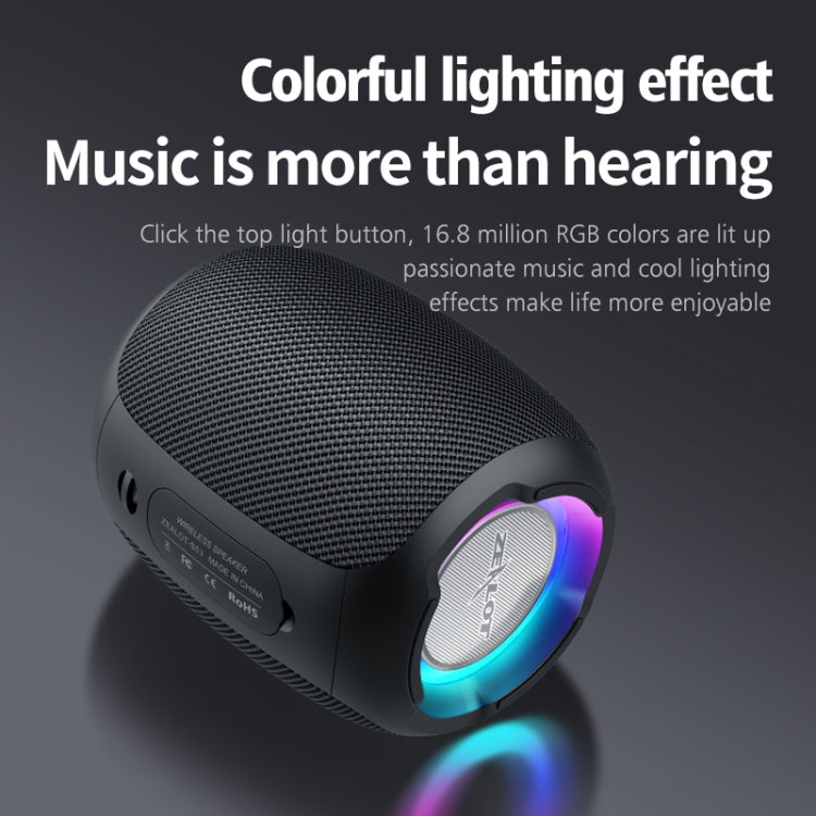Zealot S53 IPX6 Waterproof Portable Colorful Wireless Bluetooth Speaker(Red) - free shipping - PMC Jewellery - Order now!